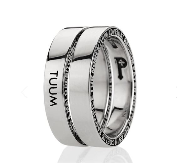 Oiritaly Ring Unisex Tuum TUU2LP90E00C 22 Silver